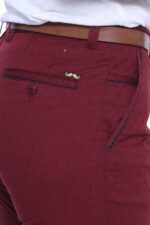 5-Pockets-Patterned-Burgundy-Men-Pants-Wessi-3