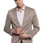 Beige Men's Jacket - Wessi