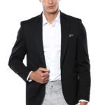 Black Men Jacket| Wessi