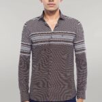 Brown Diamond Patterned Shirt - Wessi
