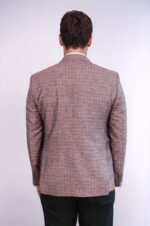 Burgundy-Linen-Dot-Patterned-Jacket-Wessi-4