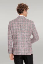 Checked-Slim-Fit-Burgundy-Men-Suit-Wessi-3