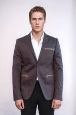 Double-Button-Mono-Lapel-Bag-Pocket-Cotton-Brown-Jacket-Wessi-1