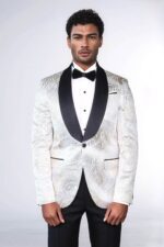 Gold-Patterned-Over-White-Men-Tuxedo-Blazer-Wessi-1