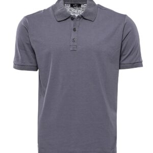 Grey Polo Collar T-shirt - Wessi