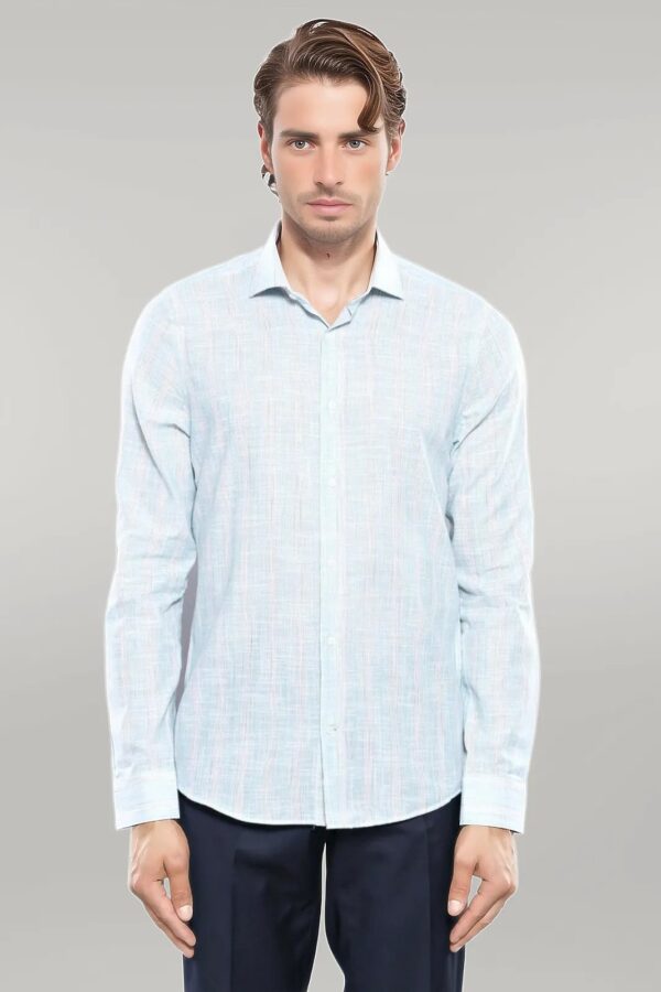 Light Green Plaid Shirt - Wessi
