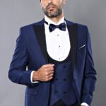 Navy Blue Men's Tuxedo | Wessi