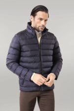Navy Short Men Down Jacket