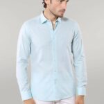 Oxford Patterned Green Shirt - Wessi