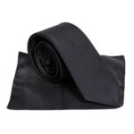 Patterned   Black Men Tie - Wessi