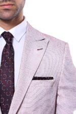 Patterned-Slim-Fit-Claret-Red-Blazer-Wessi-1