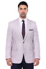 Patterned-Slim-Fit-Claret-Red-Blazer-Wessi-5