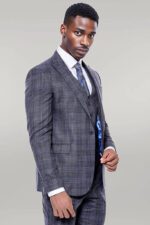 Patterned-Vested-Slim-Fit-Navy-Blue-Mens-Suit-Wessi-6