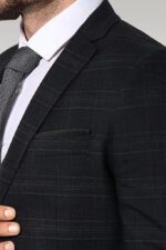 Plaid-3-Piece-Black-Suit-Wessi-2