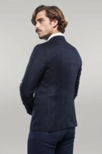 Plaid-Navy-Blue-Jacket-with-Handkerchief-Wessi-3