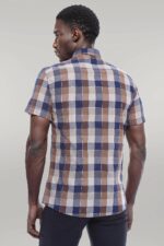 Plaid-Patterned-Cotton-Shirt-Wessi-1