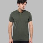 Polo Plain Khaki Men T-Shirt - Wessi