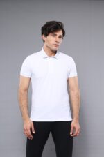 Polo Plain White T-Shirt