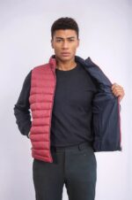 Reversible-Puffer-Burgundy-Men-Down-Vest-Wessi-2