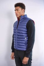 Reversible-Quilted-Standing-Collar-Indigo-Blue-Men-Down-Vest-Wessi-3