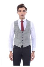Set-of-Plaid-Blazer-and-Vest-Wessi-1