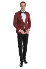 Shawl-Lapel-Burgundy-Tuxedo-Suit-Wessi-7