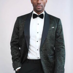 Shawl Lapel Slim Fit Blazer Men Tuxedo Jacket - Wessi