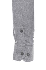 Slim-Fit-Plain-Light-Grey-Men-Lumberjack-Shirt-Wessi-2