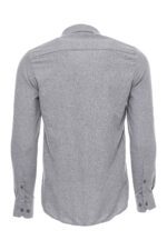 Slim-Fit-Plain-Light-Grey-Men-Lumberjack-Shirt-Wessi-3