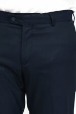 Slim-Fit-Textured-Oil-Green-Men-Trousers-Wessi-1