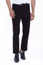 Suede Brown Men Jeans