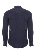 Thick-Patterned-Navy-Blue-Men-Lumberjack-Shirt-Wessi-1