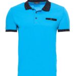 Turquoise Polo Neck T-Shirt - Wessi