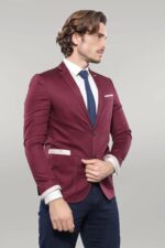 2-Button-Bag-Pocket-Burgundy-Jacket-Wessi-2
