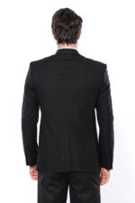 2-Button-Bag-Pocket-Crested-Black-Jacket-Wessi-2