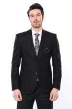 2-Button-Bag-Pocket-Crested-Black-Jacket-Wessi-4