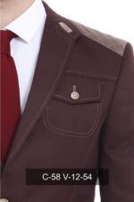2-Button-Bag-Pocket-Velvet-Brown-Jacket-Wessi-3