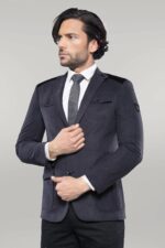 2-Button-Bag-Pocket-Velvet-Grey-Jacket-Wessi-2