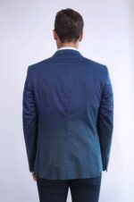 2-Button-Mono-Lapel-Plain-Cotton-Navy-Blue-Jacket-Wessi-4