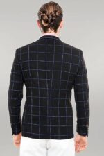 2-Button-Plaid-Wool-Brown-Jacket-Wessi-3