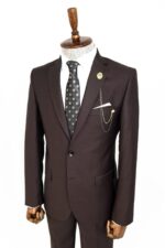 2-Buttons-2-Piece-Brown-Men-Suit-Wessi-3