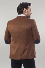 2-Buttons-3-Pockets-Crested-Cotton-Tan-Jacket-2
