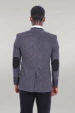 2-Buttons-Pocket-Piping-Velvet-Grey-Jacket-3