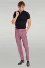 2-Piece-Patterned-Slim-Fit-Purple-Men-Suit-Wessi-4