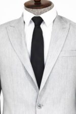 2-Piece-Plain-Slim-Fit-Light-Grey-Men-Suit-Wessi-1