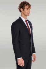 2-Piece-Striped-Black-Men-Suit-Wessi-2