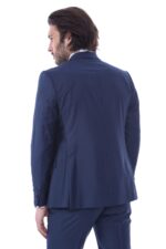 2-Piece-Tuxedo-Collar-Piping-Navy-Blue-Suit-Wessi-3