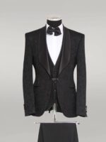 3-Piece-Patterned-Single-Button-Satin-Lapel-Black-Mens-Tuxedo-with-Bow-Tie-Wessi-1