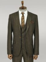 3-Piece-Single-Button-Peak-Lapel-Khaki-Men-Suit-Wessi-2