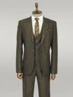 3-Piece-Single-Button-Peak-Lapel-Khaki-Men-Suit-Wessi-4